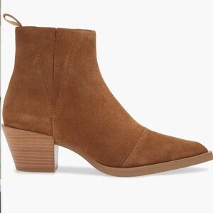 Rag & Bone Tan Suede Ankle Booties